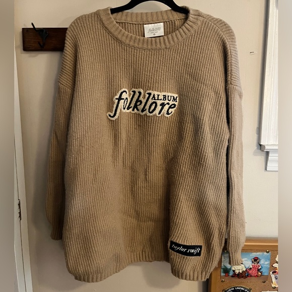 Taylor Swift Folklore Sweater - Picture 1 of 4